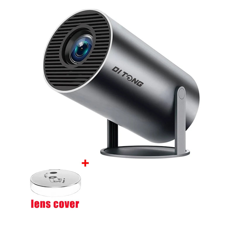 Projecteur portable DITONG HY300 Plus HD 4K 1280x720P Android LED Vidéo Home Theater Cinéma Mini Projecteur Téléphone Movie HY300 Pro"